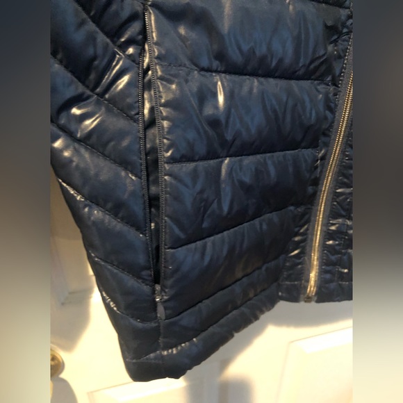 Women’s XL puffer coat - navy blue - Picture 6 of 6